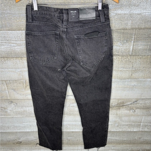 Rolla's Revolve NWT black relaxed fit black jeans 28 - Picture 2 of 4
